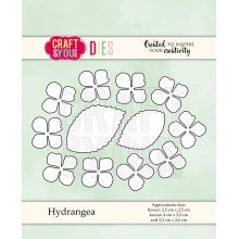 CW068 CUTTING DIES - Hydrangea