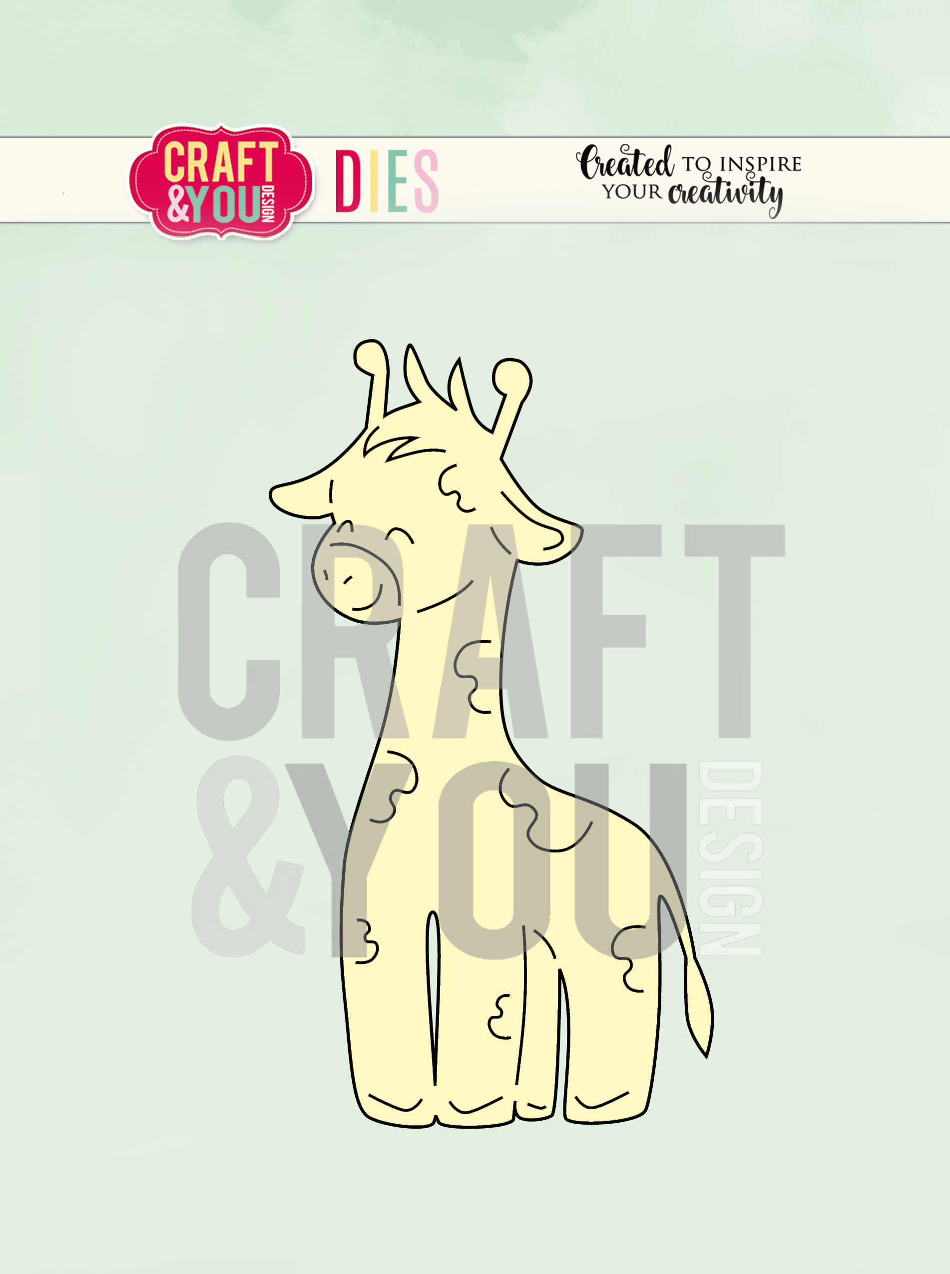  CW086 Cutting Die - Giraffe 