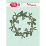 CW094 Cutting Die - Mixed Wreath