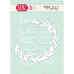 CW132 Cutting Die -   Meadow Wreath 