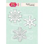 CW156 CUTTING DIES - Set of snowflakes 