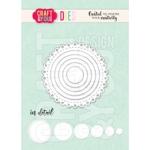 CW157 CUTTING DIES - Mini Doily