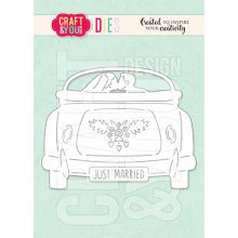 CW161 Cutting Die - Wedding Car