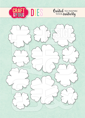  CW182 Cutting Die - Small Flowers - set 1
