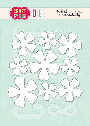  CW183 Cutting Die - Small Flowers - set 2