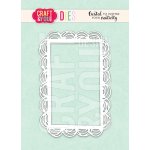 CW293 Cutting die - Drawing Frame - Craft & You Design