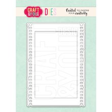 CW298 Cutting die - Film Frame 9x13 - Craft & You Design