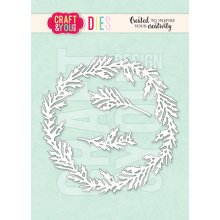 CW311 Cutting die - Cedar Wreath