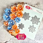 CW320 Cutting die - Magda's Seven- Petal Flower 