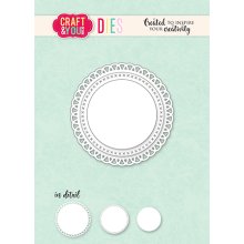 CW329 Cutting die - Mini Doily