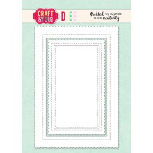 CW330 Cutting die - Biscuit Photo Frame 10x15 cm