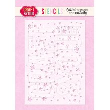 SC004 STENCIL Stars - Paint Over the Winter