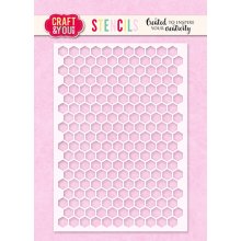 SC008 Stencil Honeycomb